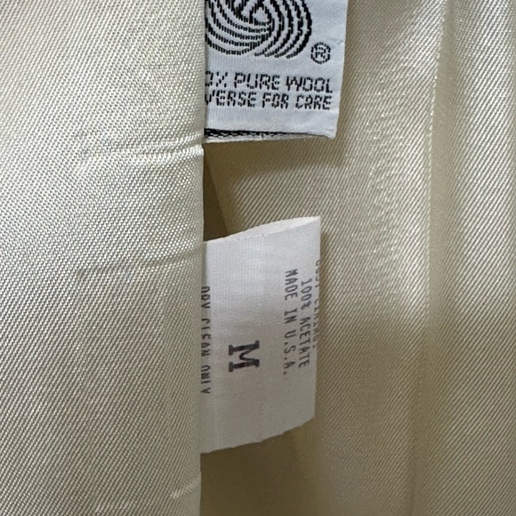 PRESTON & YORK Ivory Setting Coat 100% Will Made In USA Size Medium - Picture 8 of 14